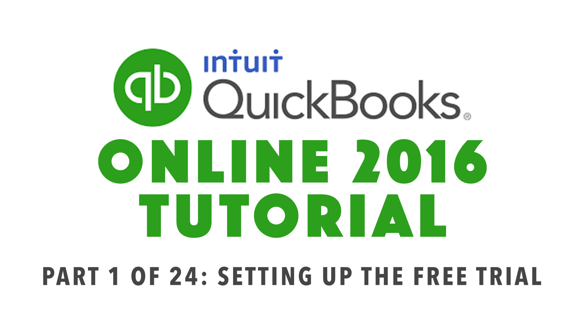 quickbooks tutorial free online